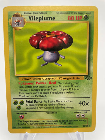 Vileplume 31/64 HP