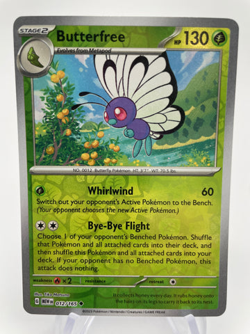 Butterfree MEWen 012/165 RH