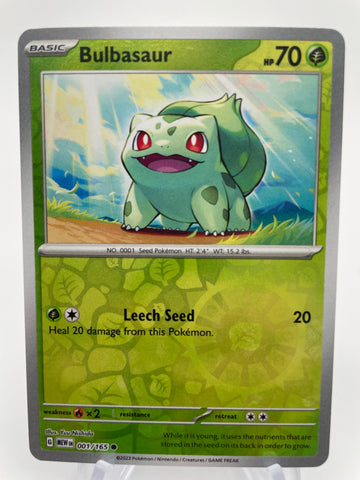 Bulbasaur MEWen 001/165 RH