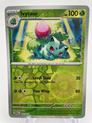 Ivysaur MEWen 002/165 RH