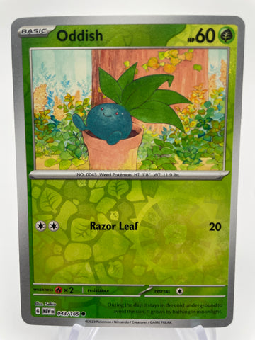Oddish MEWen 043/165 RH