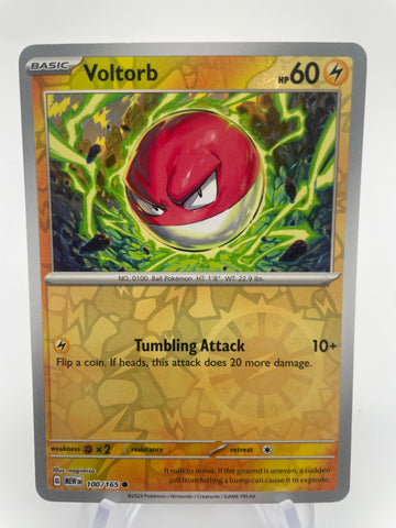Voltorb MEWen 100/165 Reverse Holo RH