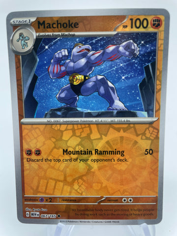 Machoke MEWen 067/165 RH Reverse Holo