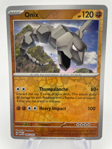 Onix MEWen 095/165 RH Reverse Holo