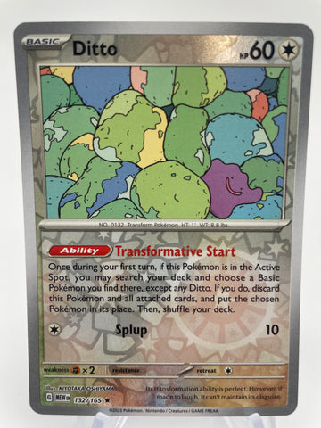 Ditto MEWen 132/165 RH Reverse Holo