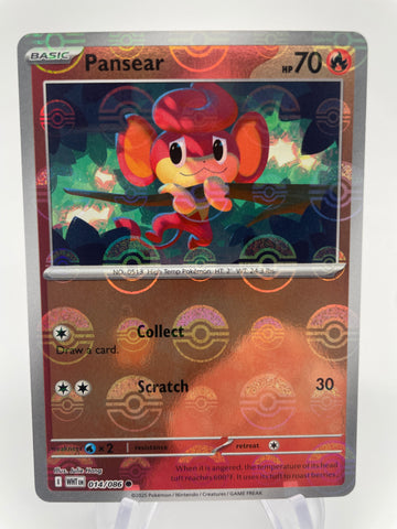 Pansear WHTen 014/086 Pokeball