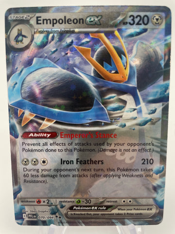 Empoleon ex PFLen 070/094 Double Rare