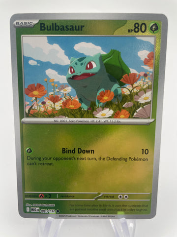 Bulbasaur MEGen 001/132 Reverse Holo RH