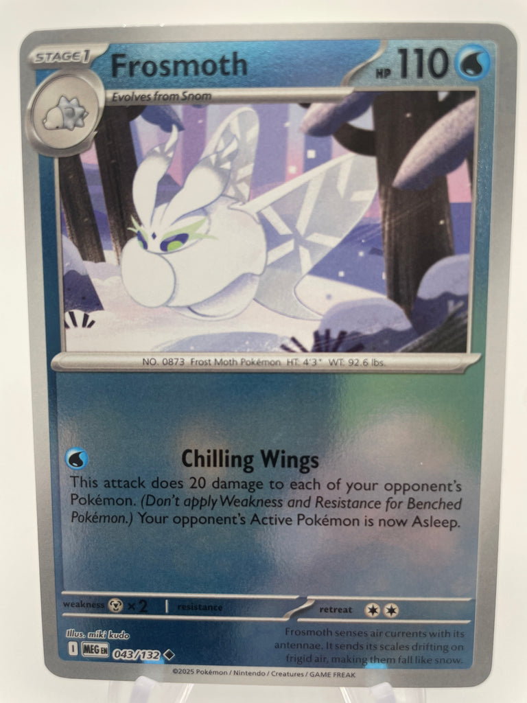 frosmoth pokemon card price Frosmoth MEGen 043/132 Reverse Holo RH – PokeChalet