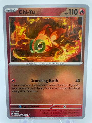 Chi-Yu MEGen 031/132 Reverse Holo