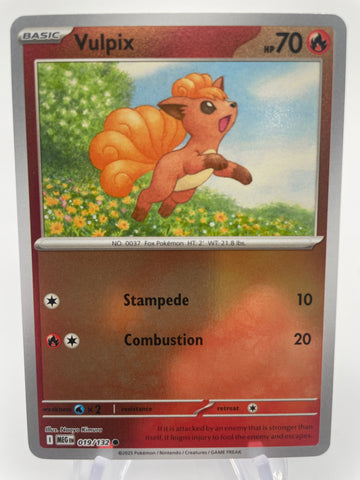 Vulpix MEGen 019/132 Reverse Holo