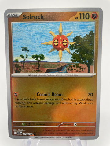 Solrock MEGen 075/132 Reverse Holo