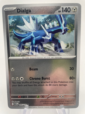 Dialga MEGen 095/132 Reverse Holo