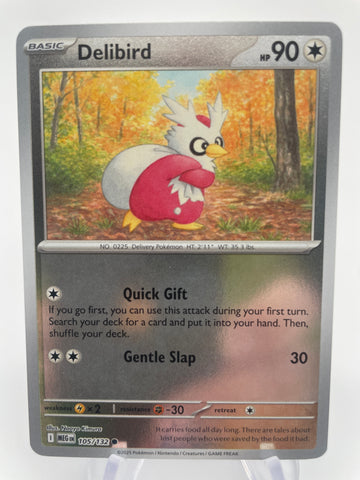 Delibird MEGen 105/132 Reverse Holo