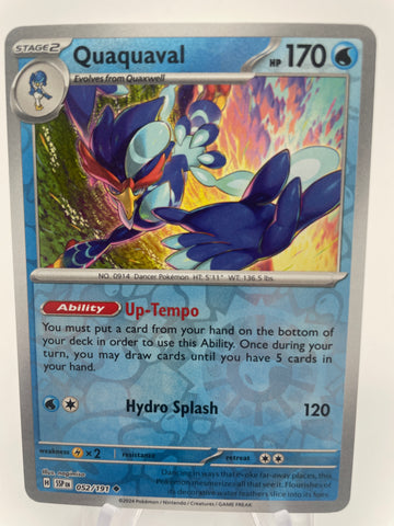 Quaquaval SSPen 052/191 Reverse Holo RH