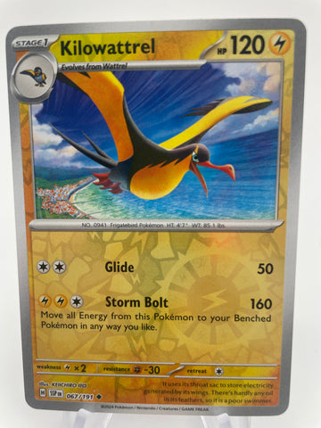 Kilowattrel SSPen 067/191 Reverse Holo RH