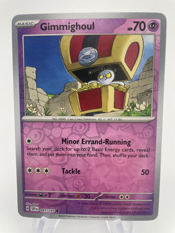 Gimmighoul SSPen 081/191 Reverse Holo RH