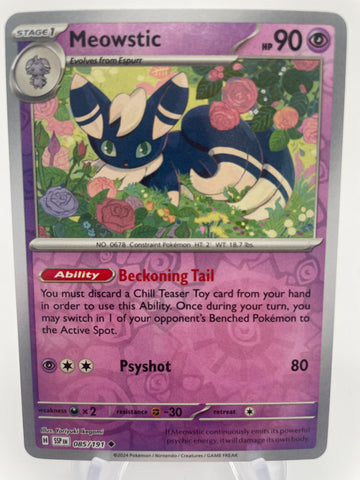 Meowstic SSPen 085/191 Reverse Holo RH