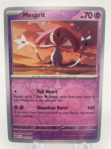 Mesprit SSPen 079/191 Reverse Holo RH