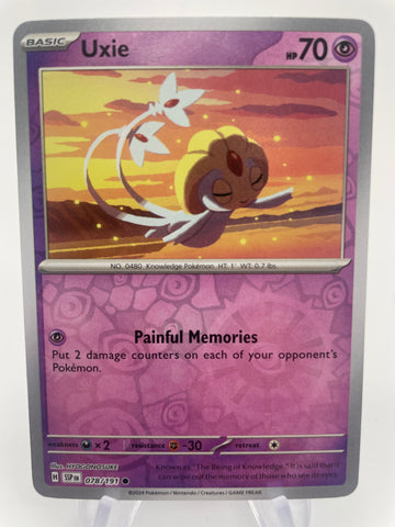 Uxie SSPen 078/191 Reverse Holo RH