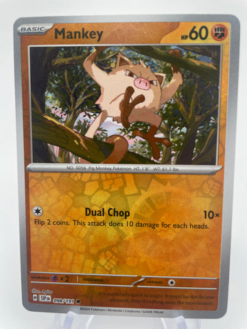 Mankey SSPen 098/191 Reverse Holo RH