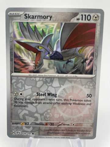 Skarmory SSPen 124/191 Reverse Holo RH