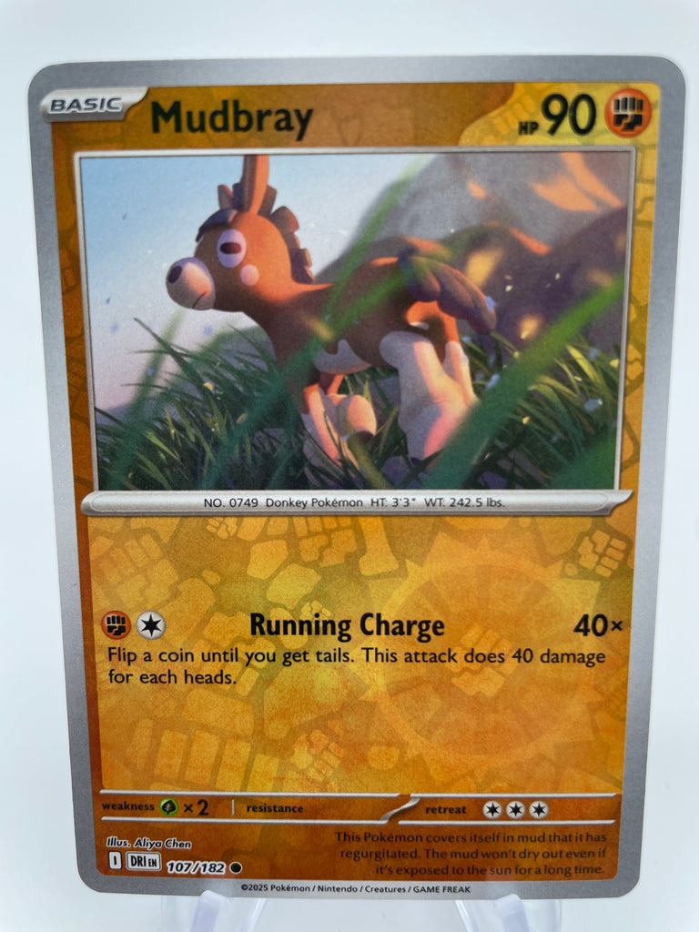 Mudbray DRIen 107/182 Reverse Holo RH – PokeChalet
