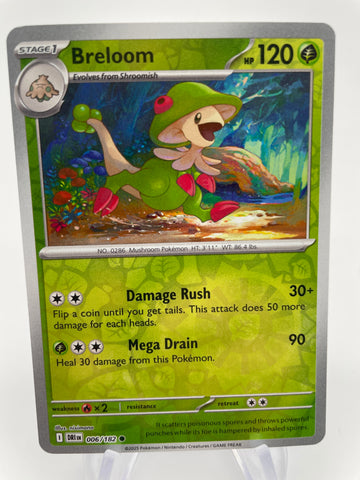 Breloom DRIen 006/182 Reverse Holo RH
