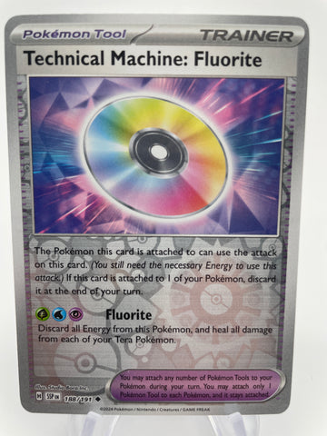 Technical Machine: Fluorite SSPen 188/191 Reverse Holo RH