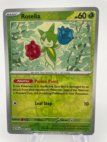 Roselia TEFen 008/162 Reverse Holo RH