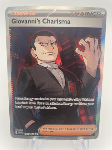 Giovanni's Charisma MEWen 187/165