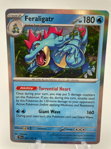 Feraligatr TEFen 041/162 Holo