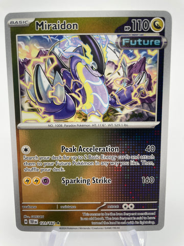 Miraidon TEFen 121/162 Reverse Holo RH