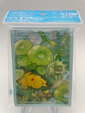 Pokemon Center Sleeve (Japan) Pikachu & Sprigatito