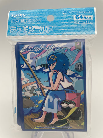 Pokemon Center Sleeve (Japan)  Lana & Wingull Blue