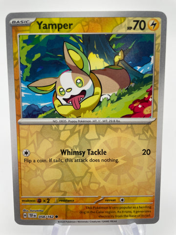 Yamper TEFen 058/162 Reverse Holo RH