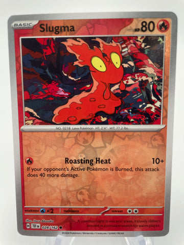 Slugma TEFen 028/162 Reverse Holo RH