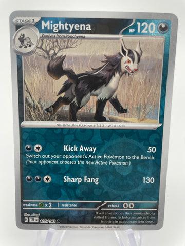 Mightyena TEFen 106/162 Reverse Holo RH