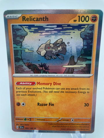 Relicanth TEFen 084/162 Holo