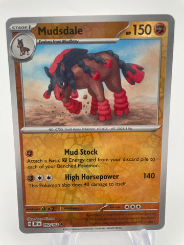 Mudsdale TEFen 092/162 Reverse Holo RH