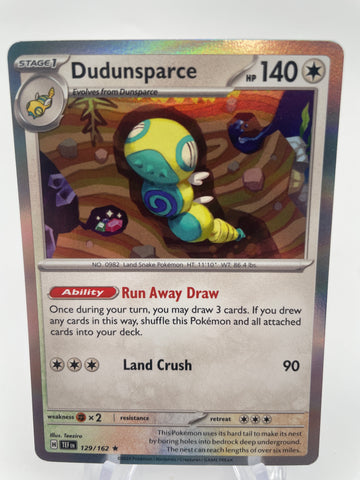 Dudunsparce TEFen 129/162 Holo