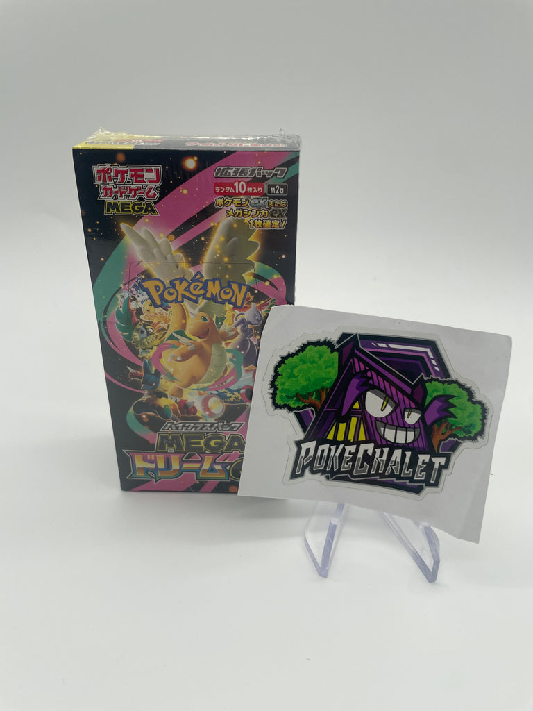 Mega Dream ex m2a Japanese Booster Box PokeChalet Mega Dream ex m2a Japanese Booster Box PokeChalet
