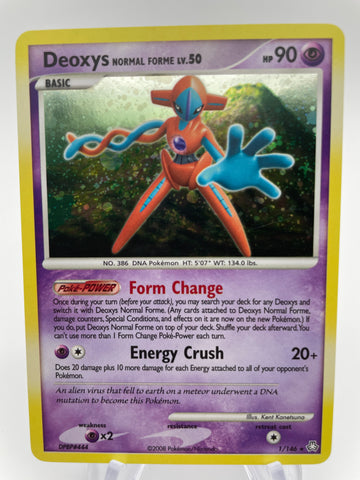 Deoxys Normal Forme LV.50	1/146 LP