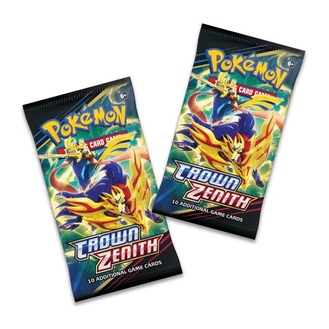 12 Packs of Crown Zenith - Just the Packs - PokeChalet