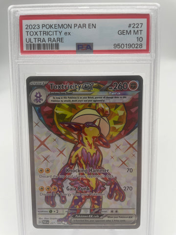 PSA10 Toxtricity ex graded card