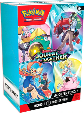 Pokemon Scarlet and Violet: Journey Together Booster Bundle (6 packs)