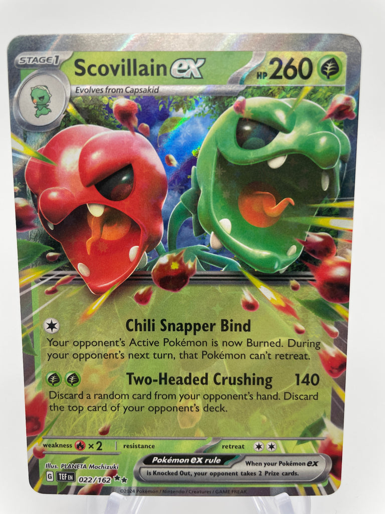 Scovillain ex TEFen 022/162 PokeChalet Scovillain ex TEFen 022/162 PokeChalet