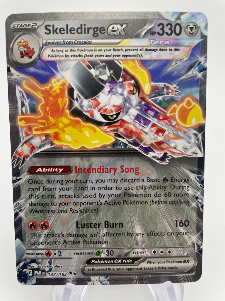 Skeledirge ex PARen 137/182 PokeChalet Skeledirge ex PARen 137/182 PokeChalet