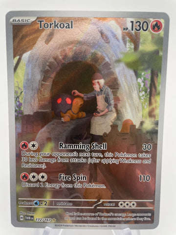 Torkoal Pokemon Single Art Rare