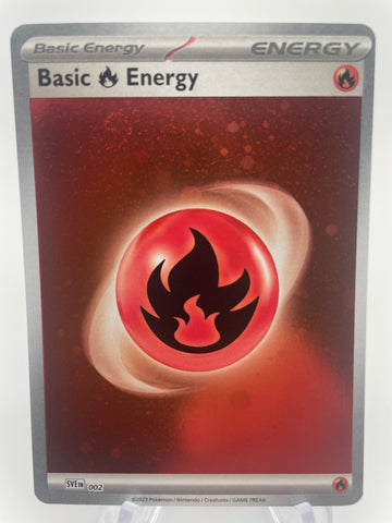Basic Fire Energy SVEen 010 Prismatic Evolutions Holo – PokeChalet